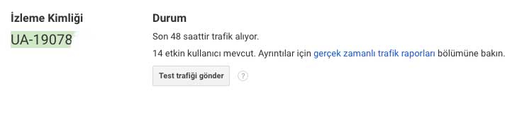 googleanalyticsizlemekimliği