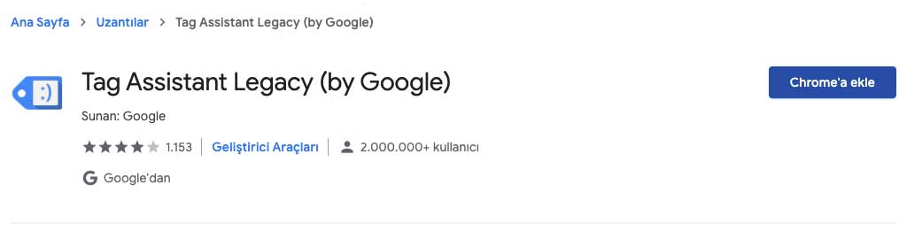 googletagmanagertagassistantkurulumu