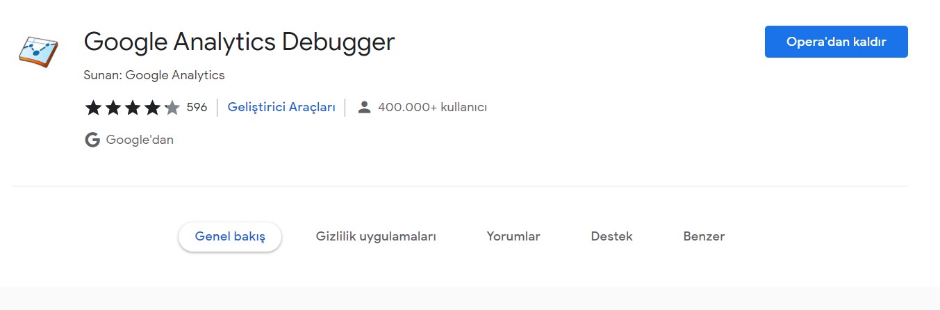 googleanalyticsdebuggereklentisi
