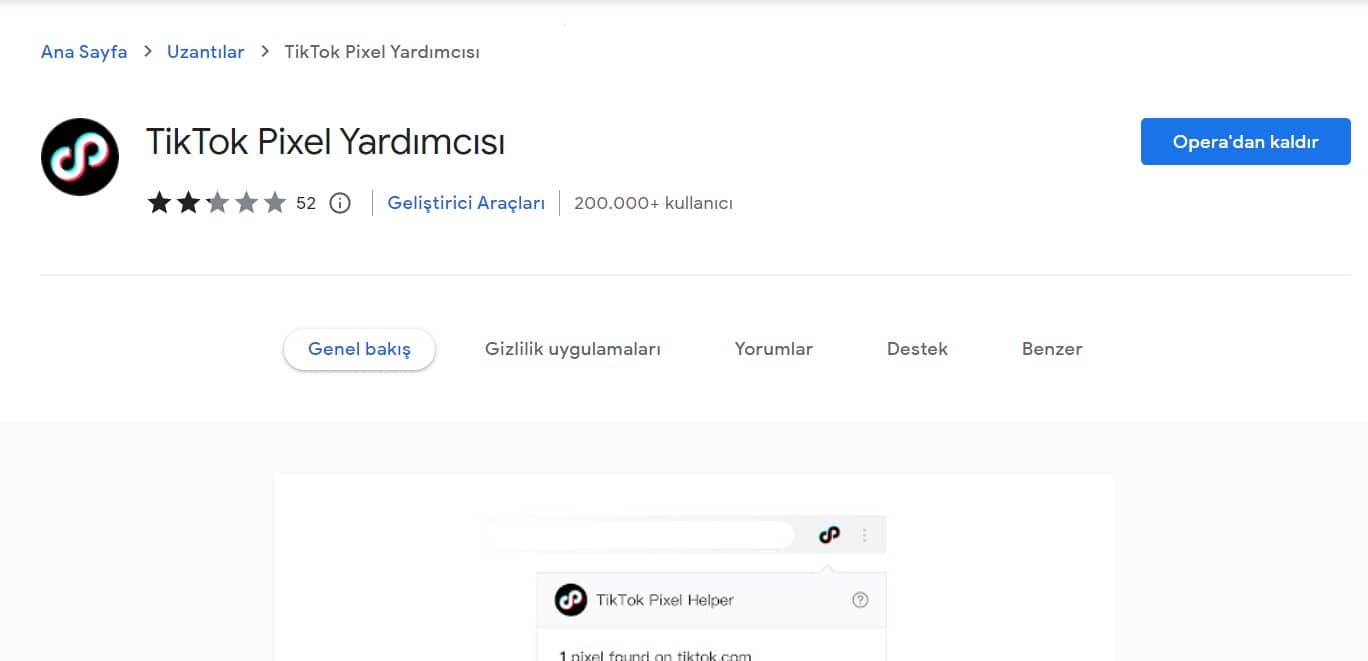 tiktokpixelhelperkurulumu
